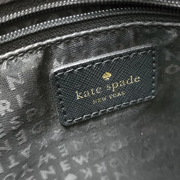 Kate Spade New York Black Leighann Laurel Way Lane Satchel Shoulder Bag Handbag - Picture 4 of 16